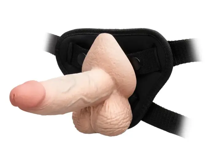 b-Vibe Slipskin apimties dildo – 15.4 cm (6.1″) – Kūno spalva Photo