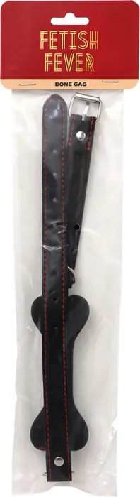 Fetish Fever - Bone Gag - Black Фото num