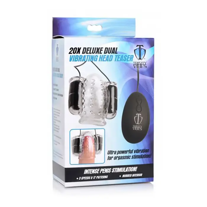 Deluxe Dual Vibrating Glans Stimulator