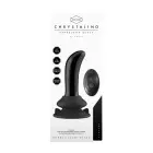 Prickly - Gluds stikla G-punkta vibrators ar tālvadības pulti — Foto 2