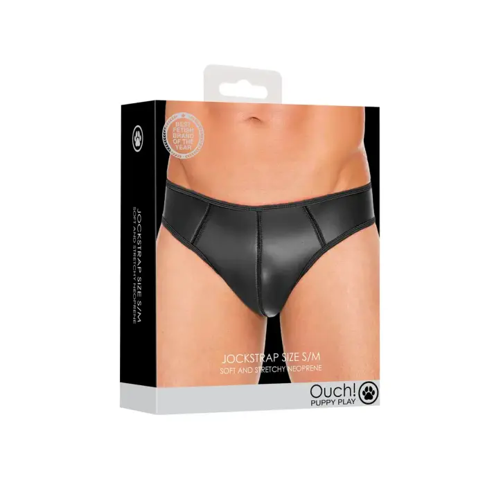 Neoprene Jockstrap – Black – S/M