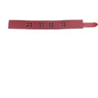 Red Leather Adjustable Collar – Red – 38-52 cm — Photo 4