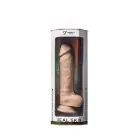 Silexd Real Skin Model 1 reālistisks dildo ar piesūcekni – 23 cm (9″) – miesas krāsa — Foto 7