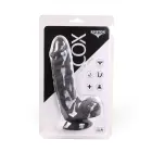Kiotos COX melns reālistisks miesas sajūtas dildo – 22 cm (8.7″) — Foto 1