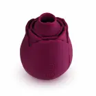 Skins Rose Buddies Flutterz – rožės formos tapšnojantis vibratorius – bordo — Nuotrauka 1