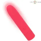 INTENSE Symone Compact USB kulkos vibratorius – 10 cm (4″) – raudonas — Nuotrauka 2