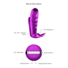 Silikona biksīšu vibrators ar sildīšanu un tālvadību – 7 funkcijas Foto 14