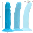 INTENSE PHOEBE vibratorius – 19 cm (7.5″) – mėlynas — Nuotrauka 2