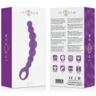 Intense Max elastīga silikona anālo bumbiņu ķēde – 18.5 cm – Violets — Foto 4