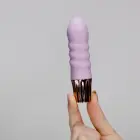 Mellow Bubbles Mini Vibrator – 11 cm (4.3″) – Purple — Photo 7