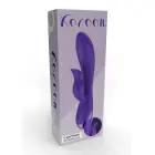 Xocoon Unchained Love klitorio ir G taško vibratorius – 18 cm – violetinis — Nuotrauka 2