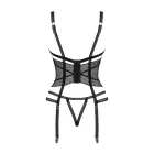 Obsessive Lanelia korsetikomplekt – must – XS/S — Foto 6