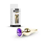 Plug-Jewellery Gold anālais spraudnis – 9.5 cm (3.7″) – Violets — Foto 10