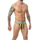 MOB Stripe Classic Jock – Yellow – L — Photo 6