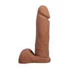 ULTRASKYN realistlik dildo munandite ja iminapaga – 21 cm (8″) – karamell — Foto 5