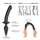 Strap-On-Me Switch Plug-In Hybrid Model S Dildo – Black — Photo 6