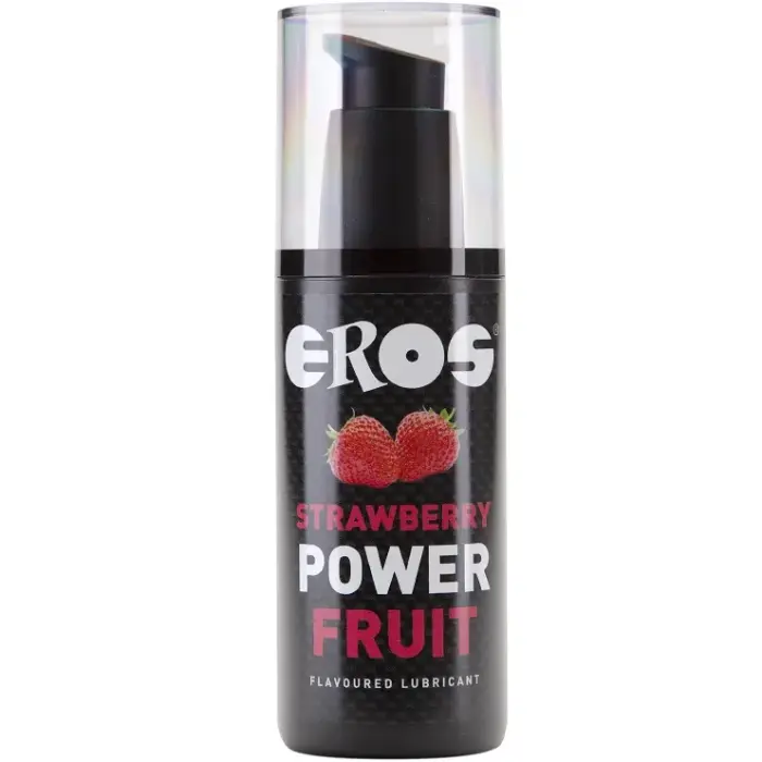 EROS Power Line Hybrid Lubricant Strawberry – 125 ml