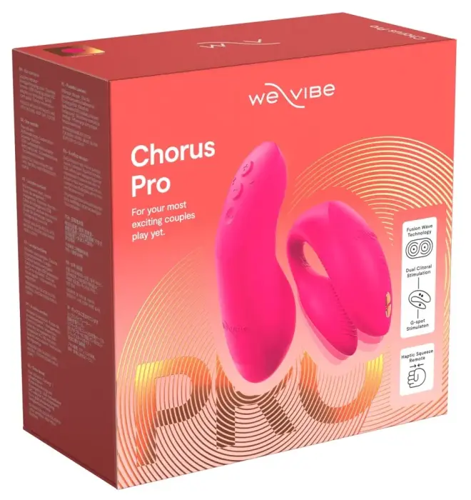 We-Vibe Chorus Pro Electric Advanced Couples Intimate Device – Pink