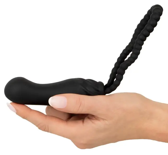 Black Velvets Perfect Fit bez siksnām strap-on dildo – 22 cm Foto 6