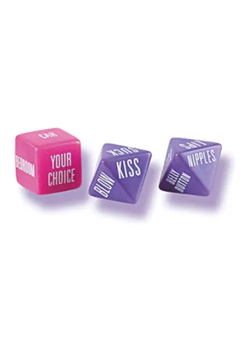 Spicy Dice разноцветные эротические кубики