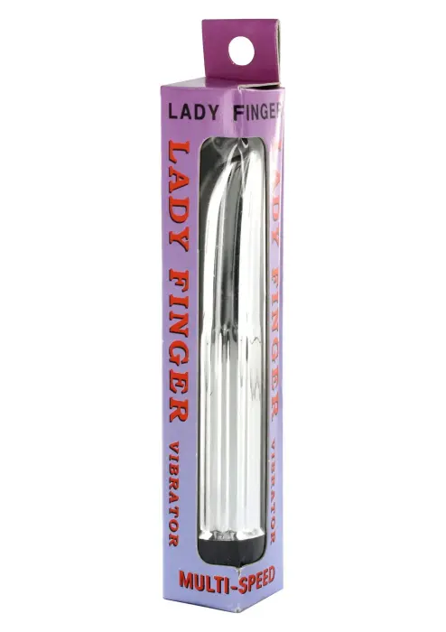 Ladyfinger mini vibrators – sudraba Foto 2