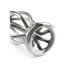 Mr. Steel Round Wire Plug – S – Silver — Photo 6
