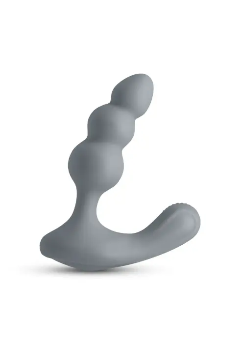 Triumph Vibrating Beaded P-Spot Massager – Grey