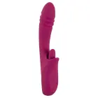 Javida вибратор с функциями лизания и толчков – 22.5 cm (8.8″) – розовый — Фото 4