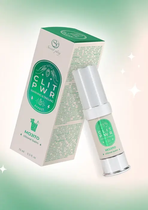 Secret Play Clit Pwr стимулирующий клиторальный бальзам – Mojito – 15 ml