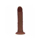 Vive REA217 – kumer realistlik silikoonist dildo imikupiga – pruun – 20,5 cm — Foto 4