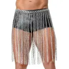 Bad Kitty Chainmail Collar and Belt – Silver — Photo 6