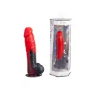 Devil Fantasy Dildo – 20 cm (8″) – Black/Red — Photo 4