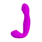 PRETTY LOVE ANGELO Dual Action Vibrator – 18 cm (7″) – Pink — Photo 2