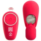 You2Toys Strapless Strap-On Triple Teaser vibratoru trio – 23 cm – rozā — Foto 11