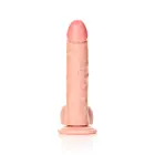 Curved Realistic Dildo with Balls and Suction Cup – 20.5 cm (8″) — Photo 2