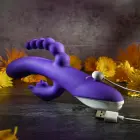 Evolved Lick Me Triple Motor truša vibrators – 20 cm (8″) – violets — Foto 2