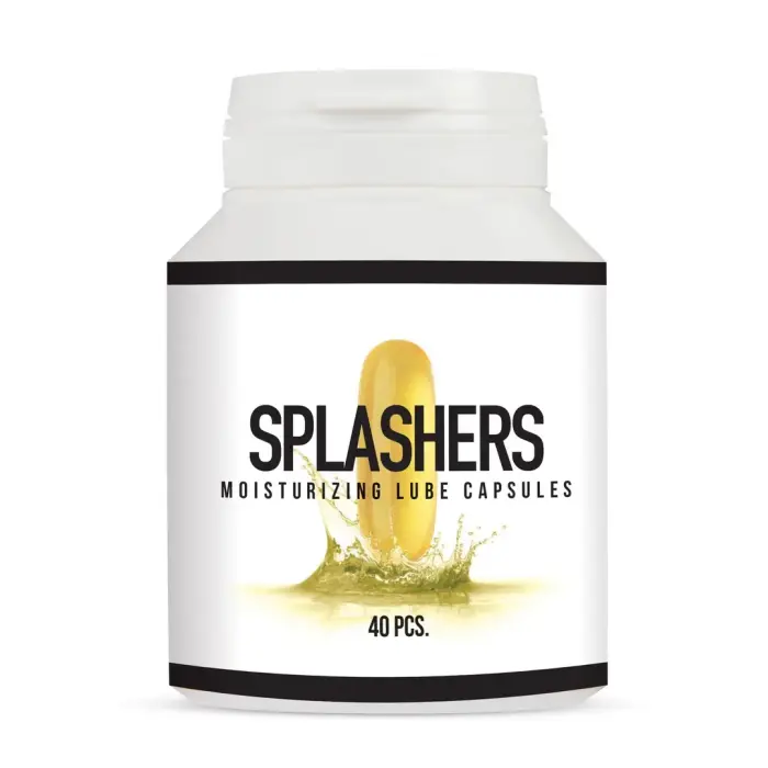 Splashers капсулы с интимным лубрикантом – 40 шт.