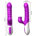 Heating Thrusting Vibrator with Clitoral and G-Spot Stimulator – USB Rechargeable — Photo 7