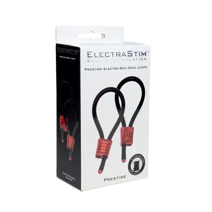 Prestige ElectraLoops regulējamais dzimumlocekļa gredzens – sarkans Foto 2