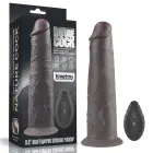 Kahekihiline pöörlev dildo – 20 cm (8″) – Roosa — Foto 1