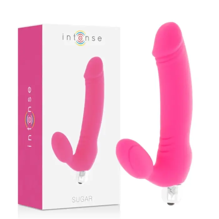 Интимный силиконовый массажер Intense Sugar – 17.5 см (6.9″) – розовый
