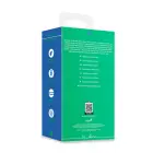 Loveline Mini Flexible Vibrator Green Bliss – компактный гибкий силиконовый вибратор – зелёный — Фото 3