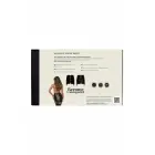 Guilty Pleasure Shadow Shine Skirt – kõrge vöökohaga Datex miniseelik kuldse esipoolse tõmblukuga – must/kuld – Suurus: M — Foto 5