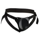 King Cock Elite Beginner Body Dock – strap-on harness with suction dock – black — Photo 6