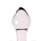 Klaasist stimuleeriv dildo – 13 cm (5.1″) – Must — Foto 1