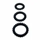 Baile Titan Set 3 Silicone Support Rings Black 28/24/19 mm — Photo 3