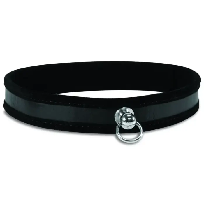 Sportsheets S&M Black Day Collar Adjustable 48cm Soft Lined