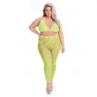 All About Leaf rinnahoidja komplekt – roheline – Plus size Photo