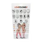 APOLLO-LOVECLONEX Reālistisks rotējošs vibrators – 18 cm (7″) – miesas krāsā — Foto 9