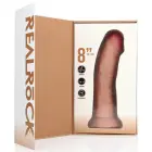 Vibruojantis lenktas dildas – 20.5 cm (8″) – kūno spalva — Nuotrauka 3